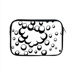 Splash Bubble Black White Polka Circle Apple Macbook Pro 15  Zipper Case by Mariart