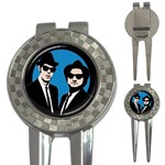 Blues Brothers  3-in-1 Golf Divots Front