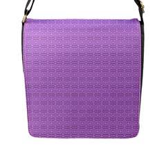Pattern Flap Messenger Bag (l)  by ValentinaDesign