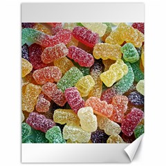 Jelly Beans Candy Sour Sweet Canvas 18  X 24   by Nexatart