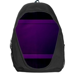 Board Purple Line Backpack Bag by Mariart
