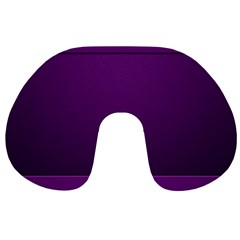 Board Purple Line Travel Neck Pillows by Mariart
