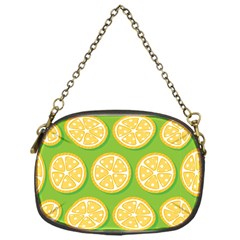 Lime Orange Yellow Green Fruit Chain Purses (one Side)  by Mariart