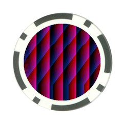 Photography Illustrations Line Wave Chevron Red Blue Vertical Light Poker Chip Card Guard (10 Pack) by Mariart