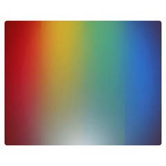 Rainbow Flag Simple Double Sided Flano Blanket (medium)  by Mariart