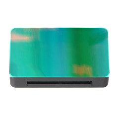 Shadow Faintly Faint Line Green Memory Card Reader With Cf by Mariart