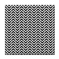 Funky Chevron Stripes Triangles Face Towel by Mariart