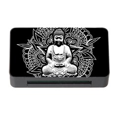 Ornate Buddha Memory Card Reader With Cf by Valentinaart