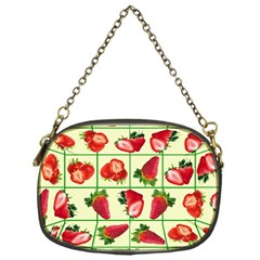 Strawberries Pattern Chain Purses (one Side)  by SuperPatterns