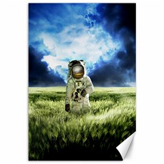 Astronaut Canvas 12  X 18   by BangZart