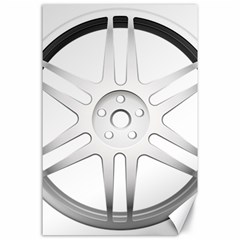 Wheel Skin Cover Canvas 24  X 36  by BangZart