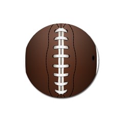 Football Ball Magnet 3  (round) by BangZart