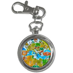 World Map Key Chain Watches by BangZart