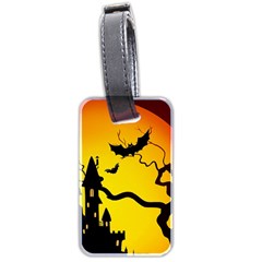 Halloween Night Terrors Luggage Tags (two Sides) by BangZart