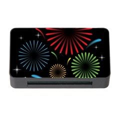 Fireworks With Star Vector Memory Card Reader With Cf by BangZart