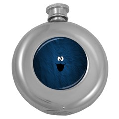 Funny Face Round Hip Flask (5 Oz) by BangZart