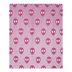 Alien Pattern Pink Shower Curtain 60  X 72  (medium)  by BangZart