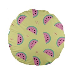 Watermelon Wallpapers  Creative Illustration And Patterns Standard 15  Premium Round Cushions by BangZart