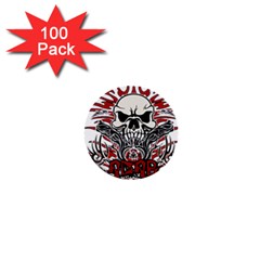 Acab Tribal 1  Mini Buttons (100 Pack)  by Valentinaart