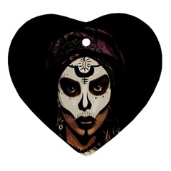 Voodoo  Witch  Ornament (heart) by Valentinaart