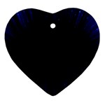 Colorful Light Ray Border Animation Loop Blue Motion Background Space Heart Ornament (Two Sides) Back