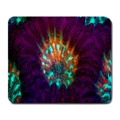 Live Green Brain Goniastrea Underwater Corals Consist Small Large Mousepads by Mariart