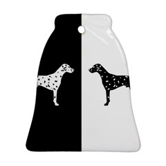 Dalmatian Dog Bell Ornament (two Sides) by Valentinaart