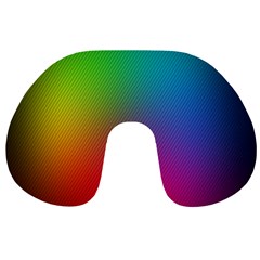 Bright Lines Resolution Image Wallpaper Rainbow Travel Neck Pillows by Mariart