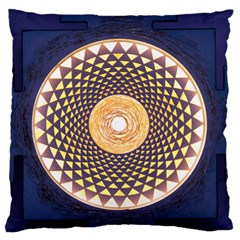 Sahasrara Blue Standard Flano Cushion Case (one Side) by Mariart