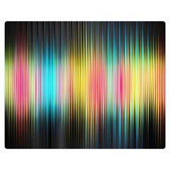 Sound Colors Rainbow Line Vertical Space Double Sided Flano Blanket (medium)  by Mariart