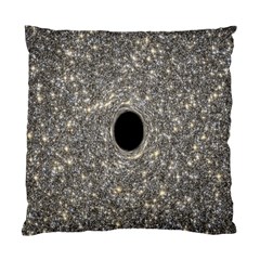 Black Hole Blue Space Galaxy Star Light Standard Cushion Case (two Sides) by Mariart
