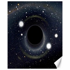 Brightest Cluster Galaxies And Supermassive Black Holes Canvas 11  X 14   by Mariart