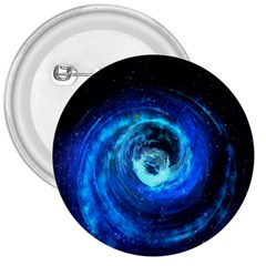 Blue Black Hole Galaxy 3  Buttons by Mariart