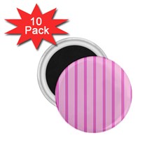 Line Pink Vertical 1 75  Magnets (10 Pack)  by Mariart