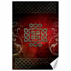 The Celtic Knot With Floral Elements Canvas 20  X 30   by FantasyWorld7