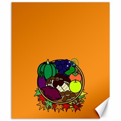 Healthy Vegetables Food Canvas 8  X 10  by Mariart