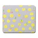 Cute Fruit Cerry Yellow Green Pink Large Mousepads Front