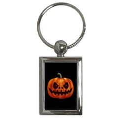 Halloween Pumpkin Key Chains (rectangle)  by Valentinaart