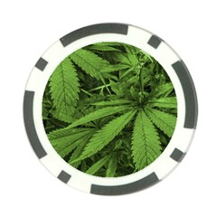 Marijuana Plants Pattern Poker Chip Card Guard (10 Pack) by dflcprints