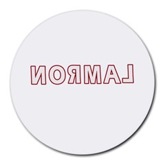 Normal Round Mousepads by Valentinaart