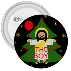Jesus - Christmas 3  Buttons by Valentinaart