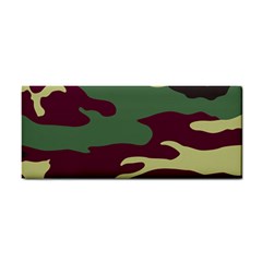 Camuflage Flag Green Purple Grey Cosmetic Storage Cases by Mariart