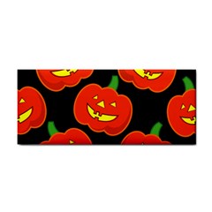 Halloween Party Pumpkins Face Smile Ghost Orange Black Cosmetic Storage Cases by Alisyart