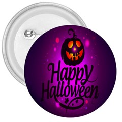 Happy Ghost Halloween 3  Buttons by Alisyart