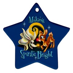 Making Spirits Bright Star Ornament by Ellador