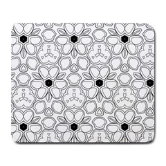 Pattern Zentangle Handdrawn Design Large Mousepads by Celenk