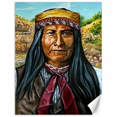Apache Tribe Warrior Chiricahua Apache Tribe Canvas 18  X 24   by allthingseveryone