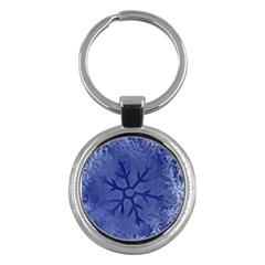 Winter Hardest Frost Cold Key Chains (round)  by Celenk