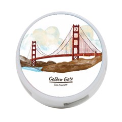 San Francisco Golden Gate Bridge 4-port Usb Hub (two Sides)  by Bigfootshirtshop