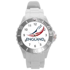 26813682 C0fe 4ab2 8484 Fc7f900b0a10 Round Plastic Sport Watch (l) by MERCH90